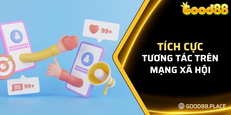 Nhà cái tích cực tương tác với khách hàng trên các nền tảng mạng xã hội